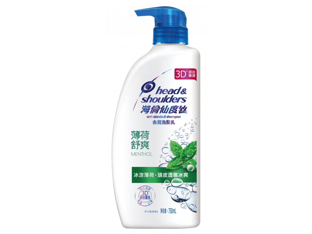 海倫仙度絲去屑洗髮乳750ml-薄荷舒爽