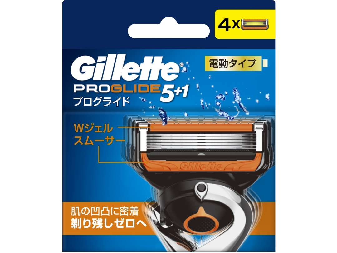 吉列Proglide無感動力系列刮鬍刀頭 (4刀頭)