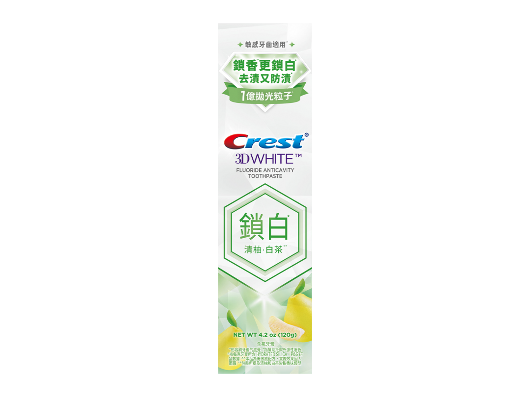 【Crest】香氛鎖白牙膏-清柚•白茶120g