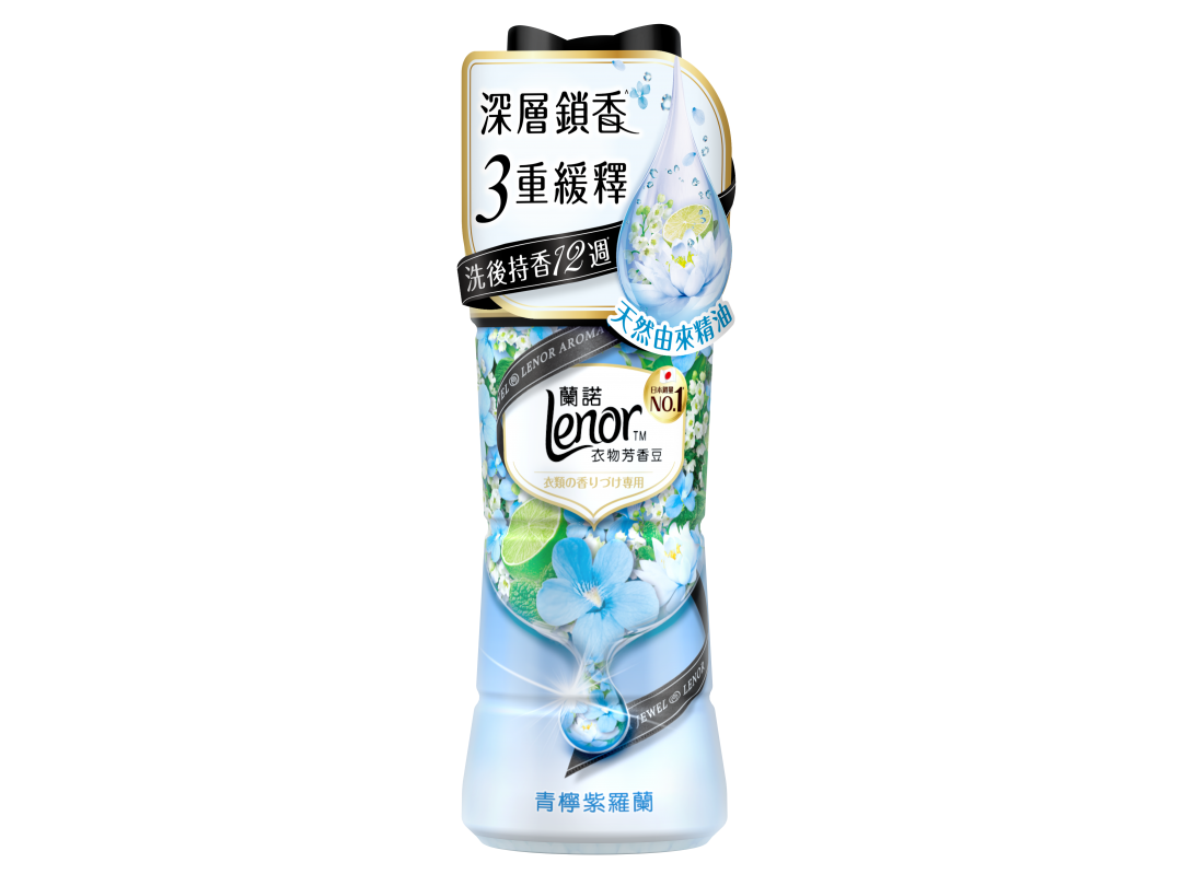 LENOR蘭諾衣物芳香豆青檸紫羅蘭520ml