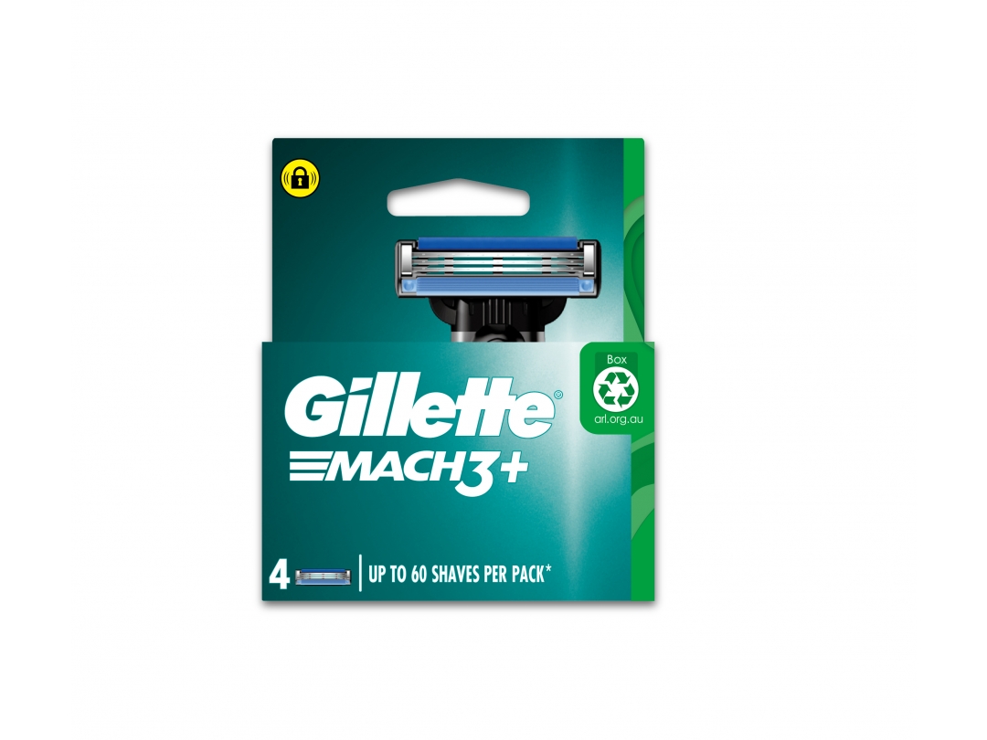 【吉列Gillette】 Mach3 鋒速系列刮鬍刀頭 4刀入