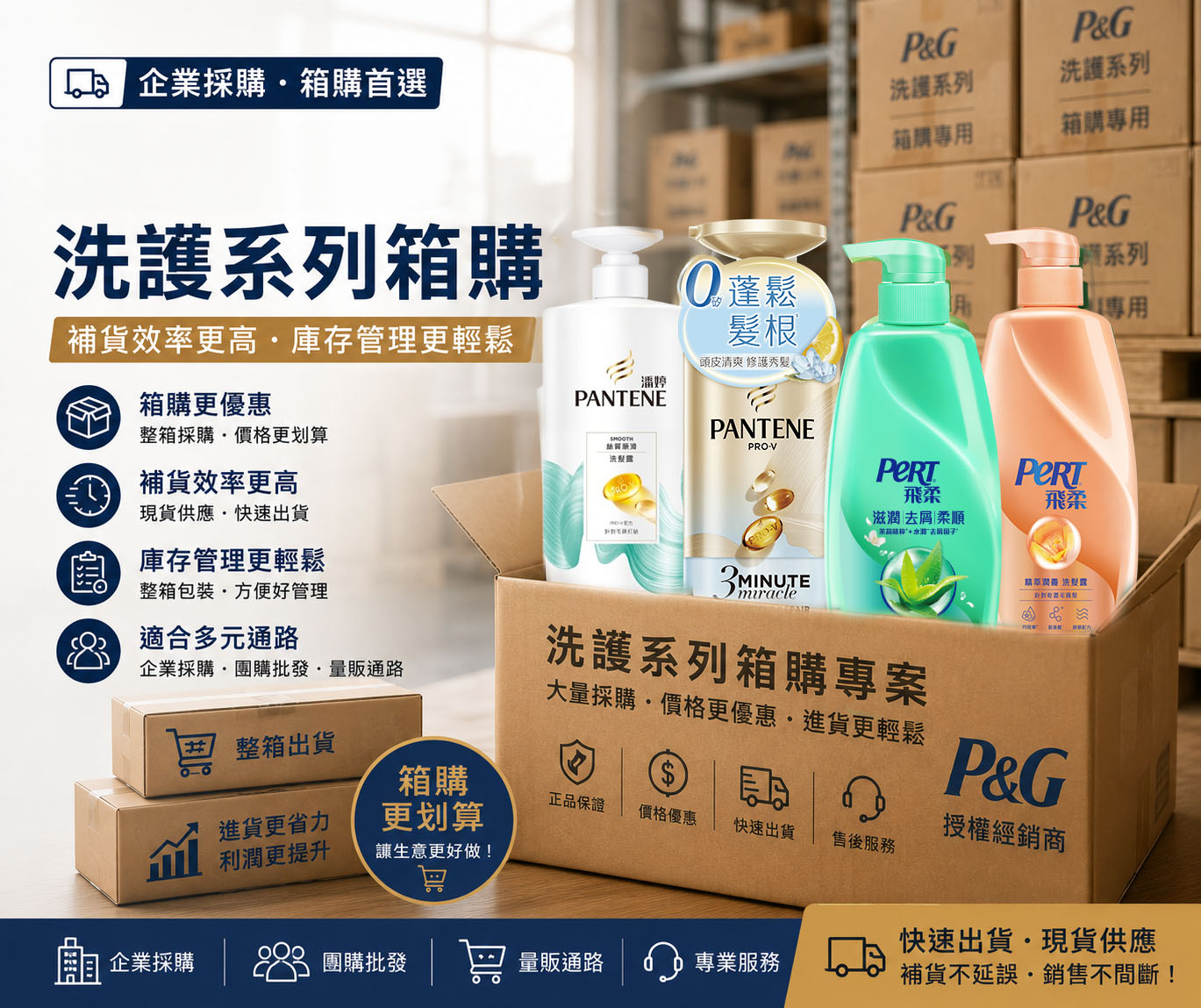 潘婷飛柔洗護系列箱購推薦